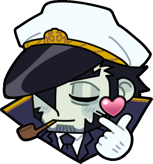 A little emote I drew of the Captian