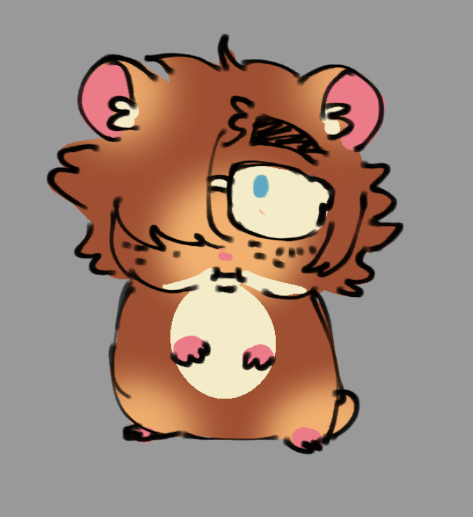 I dont know if hamsters can have freckles, but they can have red fur!